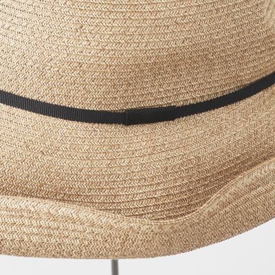 ＢＯＸＥＤ　ＨＡＴ　１１ｃｍブリム　グログランリボン